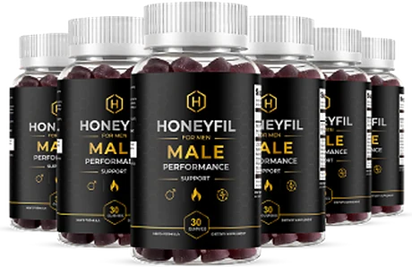 A six-bottle HoneyFil package